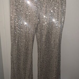 Sparkling Sequin Pants